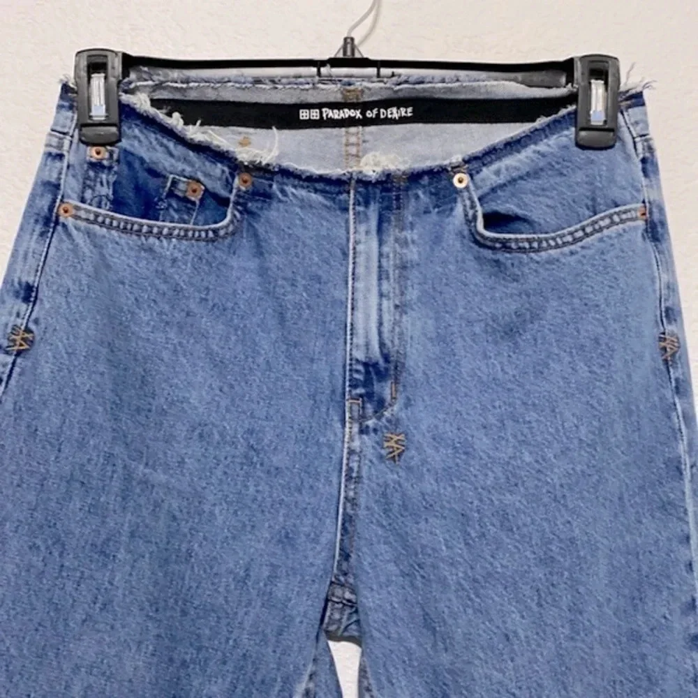 Ksubi Straight n Narrow Ripped City Skinny Jeans Size 28